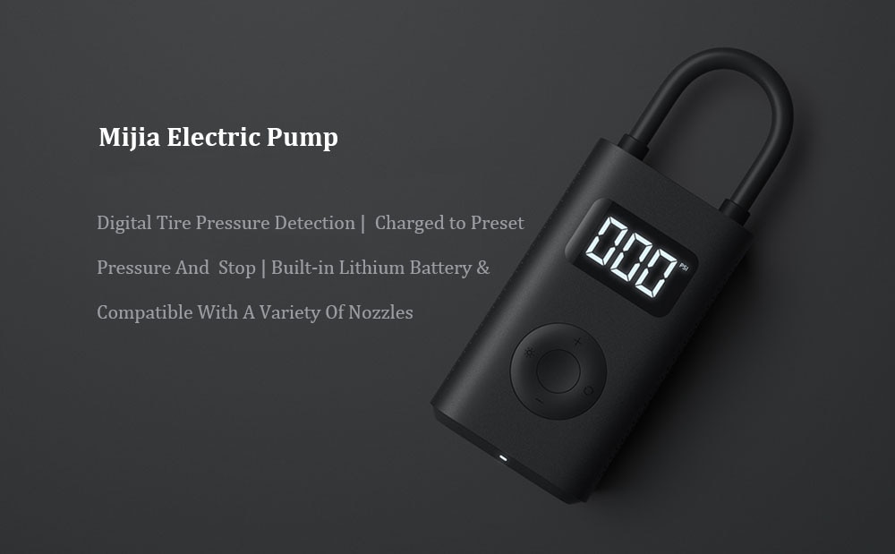 Xiaomi Mi Portable Electric Pump - Bezdrátová přenosná pumpička